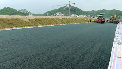 六賓高速正全力以赴加快工程建設