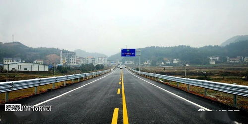 益陽新公路路面工程順利完工，預計2月5日試通車